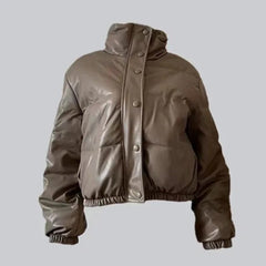 2024 RM Gepolsterte Puff-Jacke in Beige