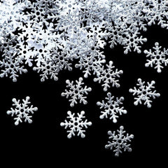 WinterGlam | Premium-Weihnachtsbaumschmuck-Set in Silber
