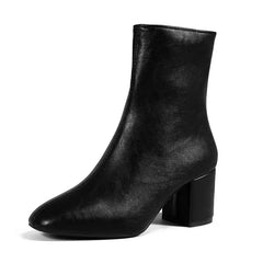 Damen Dirndl Schuhe | Mit Seitlichem Reißverschluss in Schwarz