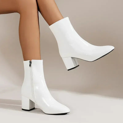 Damen Dirndl Schuhe | Mit Seitlichem Reißverschluss