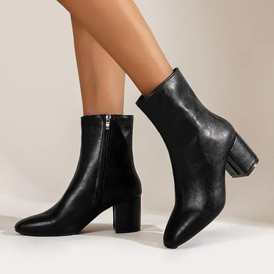 Damen Dirndl Schuhe | Mit Seitlichem Reißverschluss
