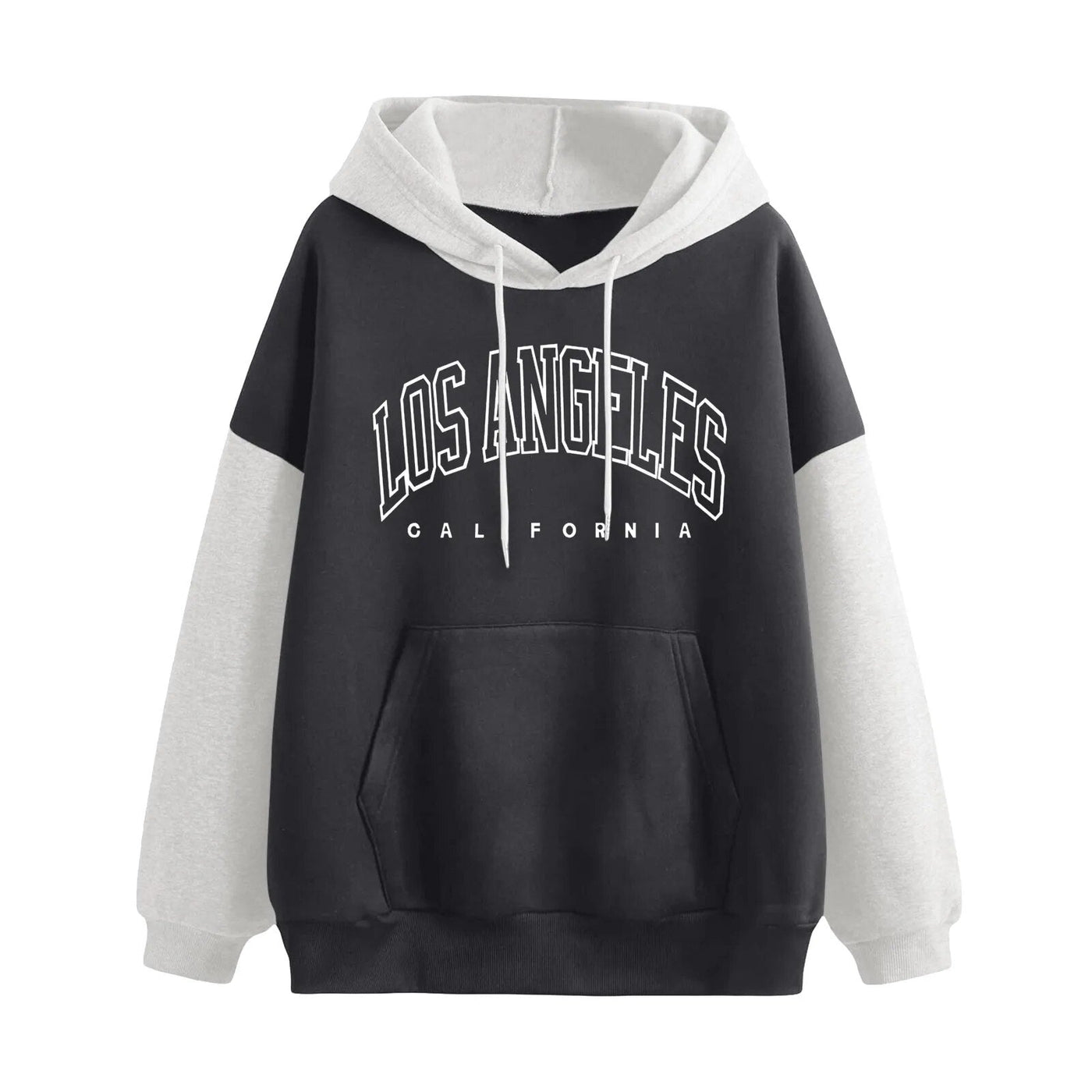 Damen Brief Sweatshirt mit langen Ärmeln Hoodie