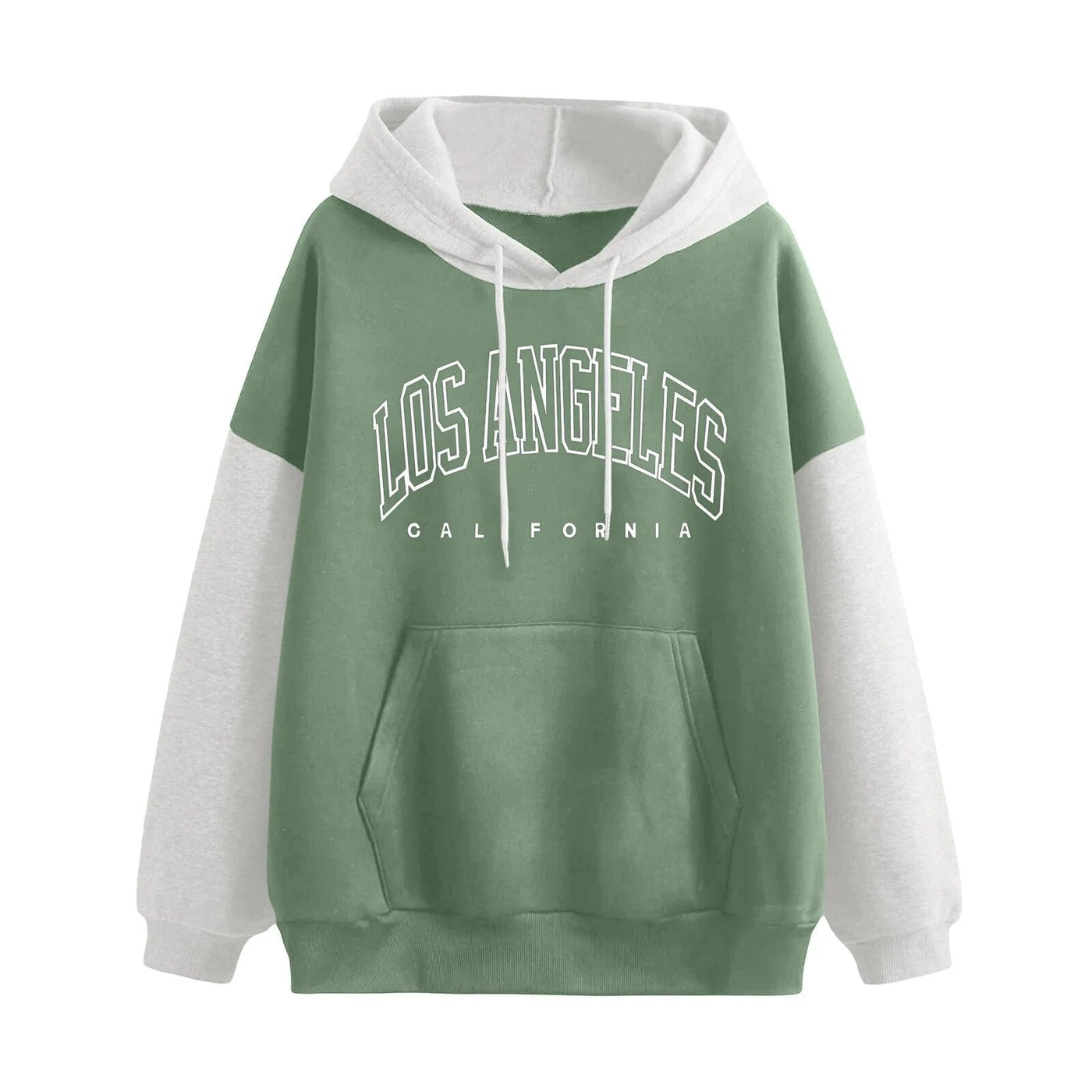 Damen Brief Sweatshirt mit langen Ärmeln Hoodie