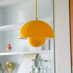 GlowDome - Plafondlampe in Gelb