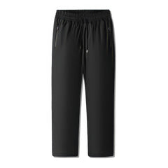 Winddichte, warm gefütterte Herren-Freizeithose in Schwarz 2
