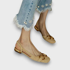 Avina – Ballerinas in Beige