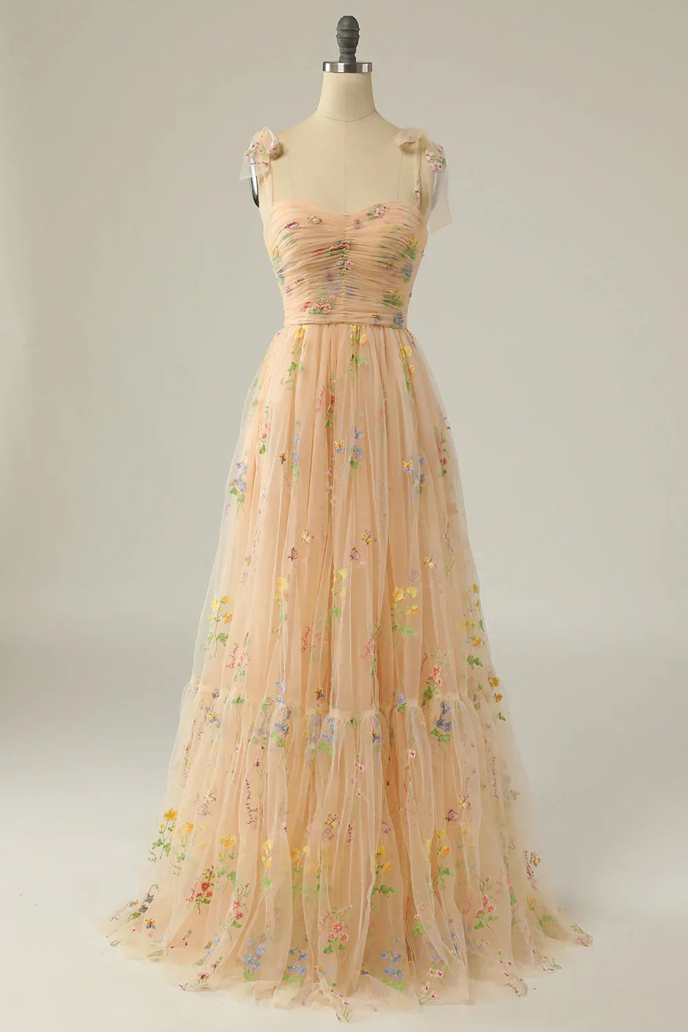 Opal - Hochwertiges Ballkleid aus besticktem Tüll
