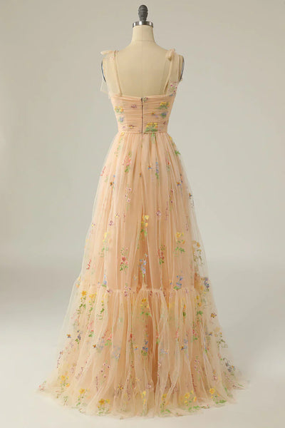 Opal - Hochwertiges Ballkleid aus besticktem Tüll