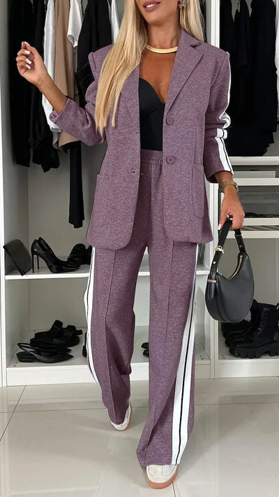 PATRICIA - SET AUS JACKE UND WEITER HOSE