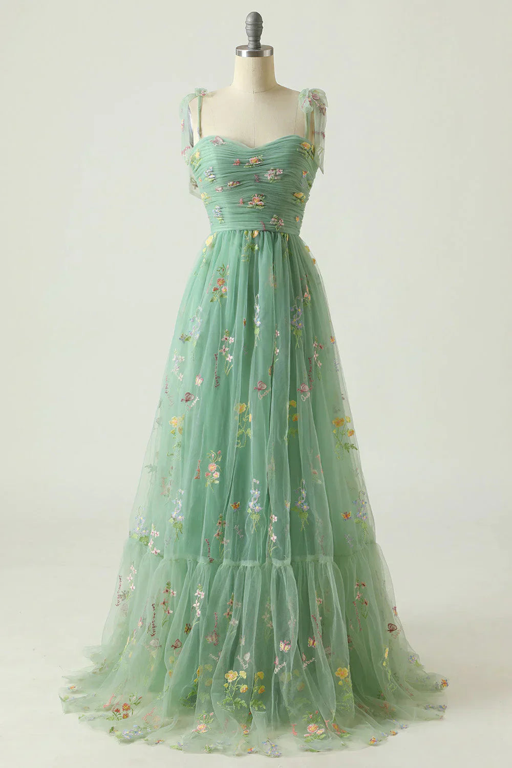 Opal - Hochwertiges Ballkleid aus besticktem Tüll