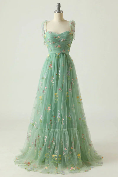 Opal - Hochwertiges Ballkleid aus besticktem Tüll