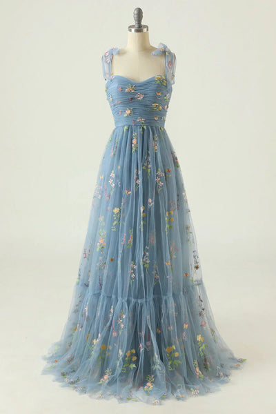 Opal - Hochwertiges Ballkleid aus besticktem Tüll
