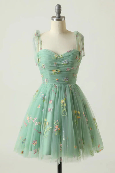 Opal - Hochwertiges Ballkleid aus besticktem Tüll