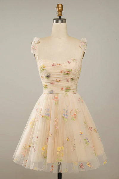 Opal - Hochwertiges Ballkleid aus besticktem Tüll