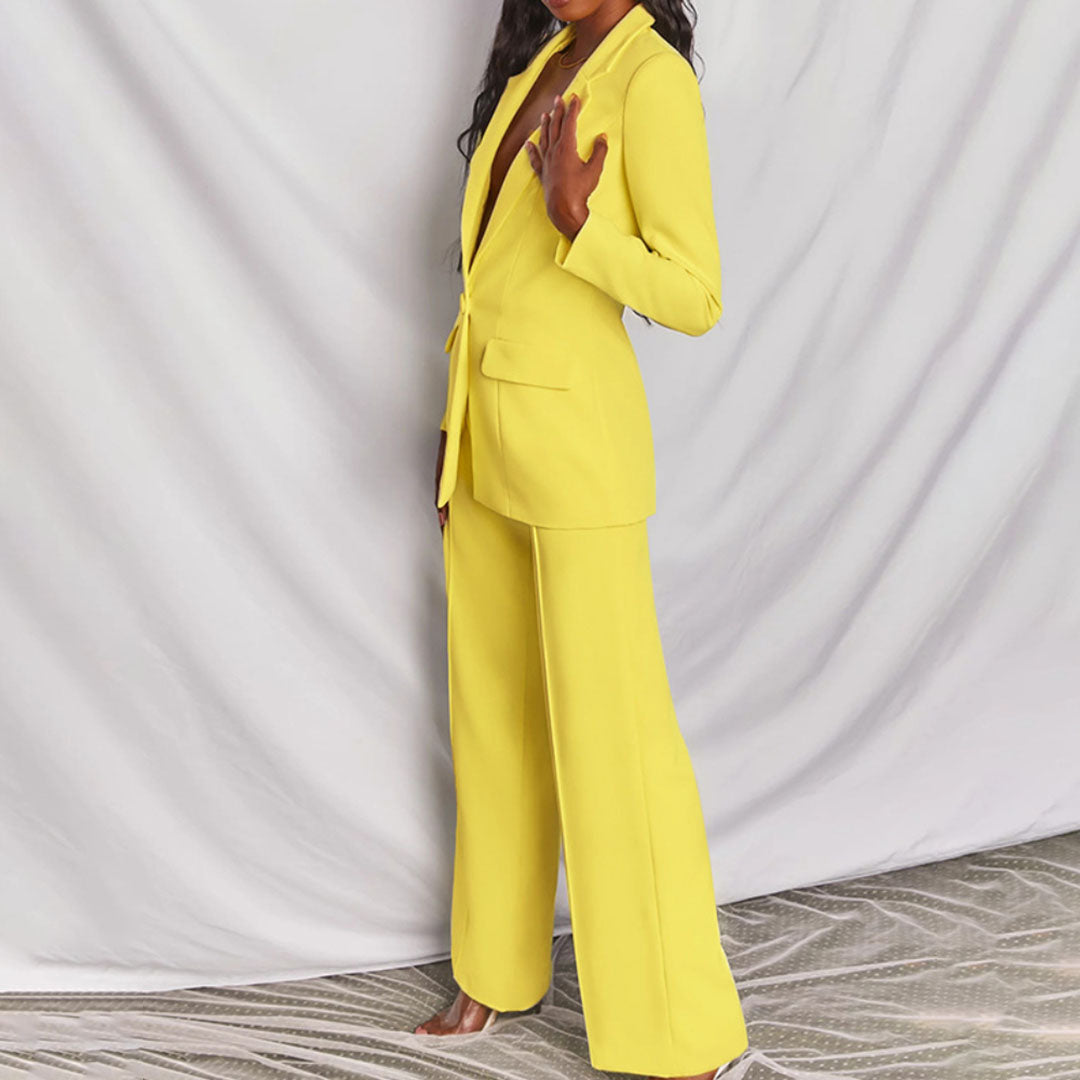 Dinah - Elegantes Blazer- und Hosenset