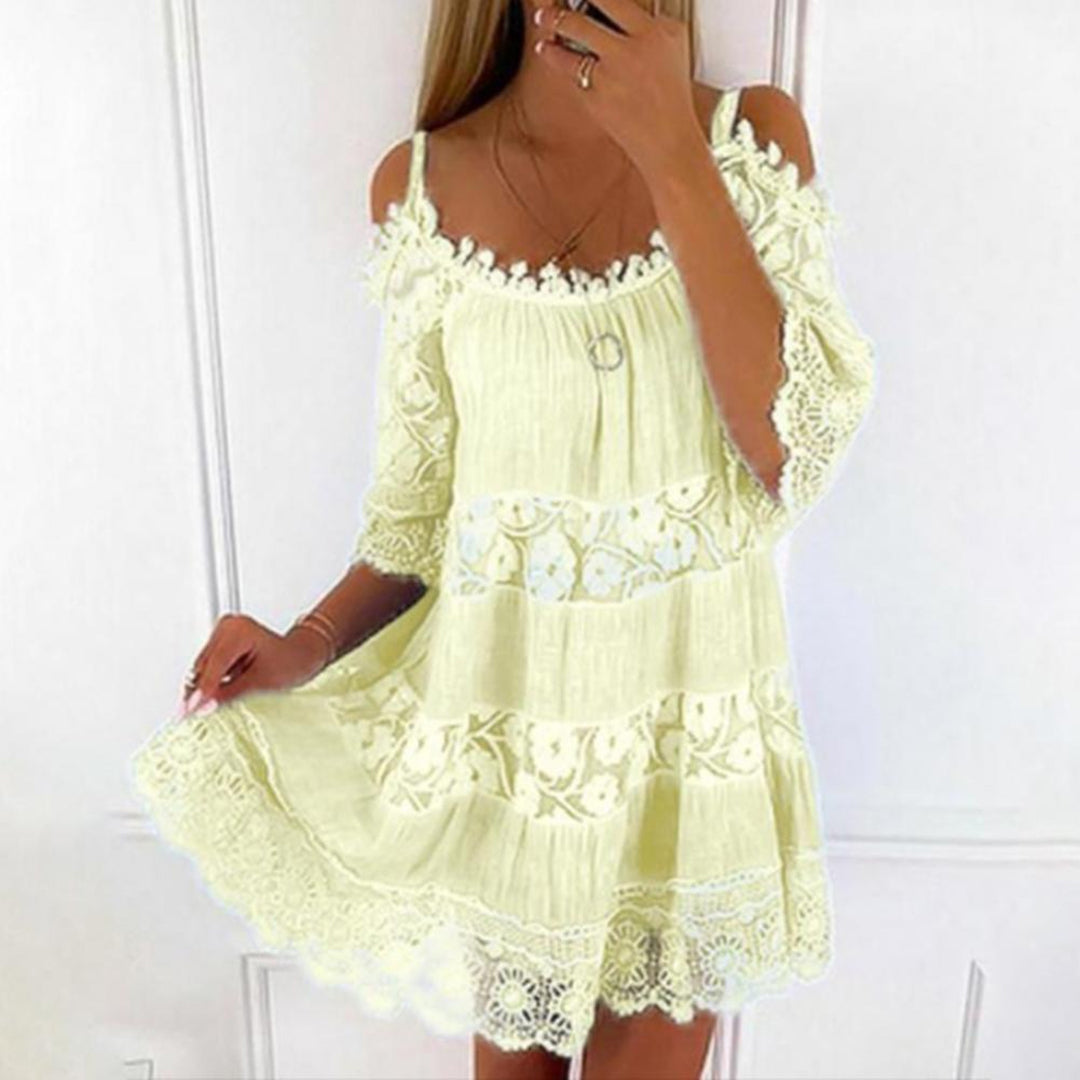 Dorte - Kleid Mit Kalten Ärmeln