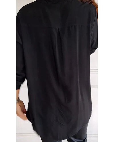 Damen Festliche Button Down Hemd | Langarm