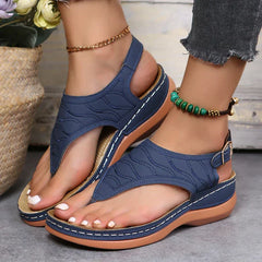 Sandalen Paris - Handgefertigte Kollektion in Blau