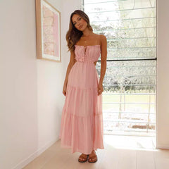 Zola | Elegantes Sommerkleid in Rosa