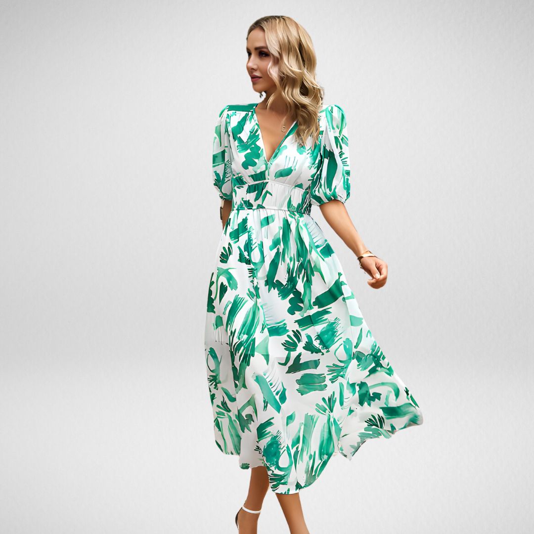 Serena - Kleid - Abstrakte Muster