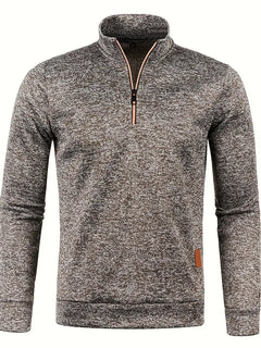 Jagger™ - Herren Freizeitpullover in Kaffee