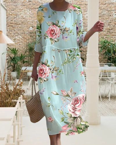 Veronika® | Kleid mit Blumenmuster