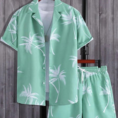 Frank | Herren Tropical Sommerhemd Set in Mint