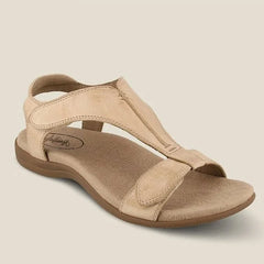 CARMINA - Verstellbare ergonomische Sandalen in Beige