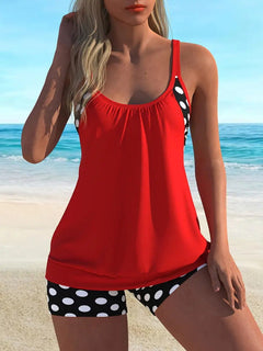 Darya - Tankini-Set in Rot