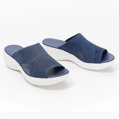 Offene Zehen Stricksandalen für Damen