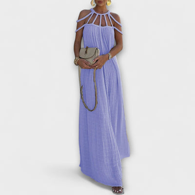Briar - Elegantes Maxi-Kleid mit Drapierten Details