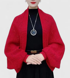 Mila | Modischer Cardigan für stilvolle Outfits in Rot