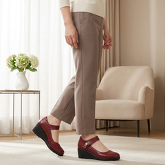 Sanna | Stilvolle Schuhe mit mittelhohem Absatz in Rot