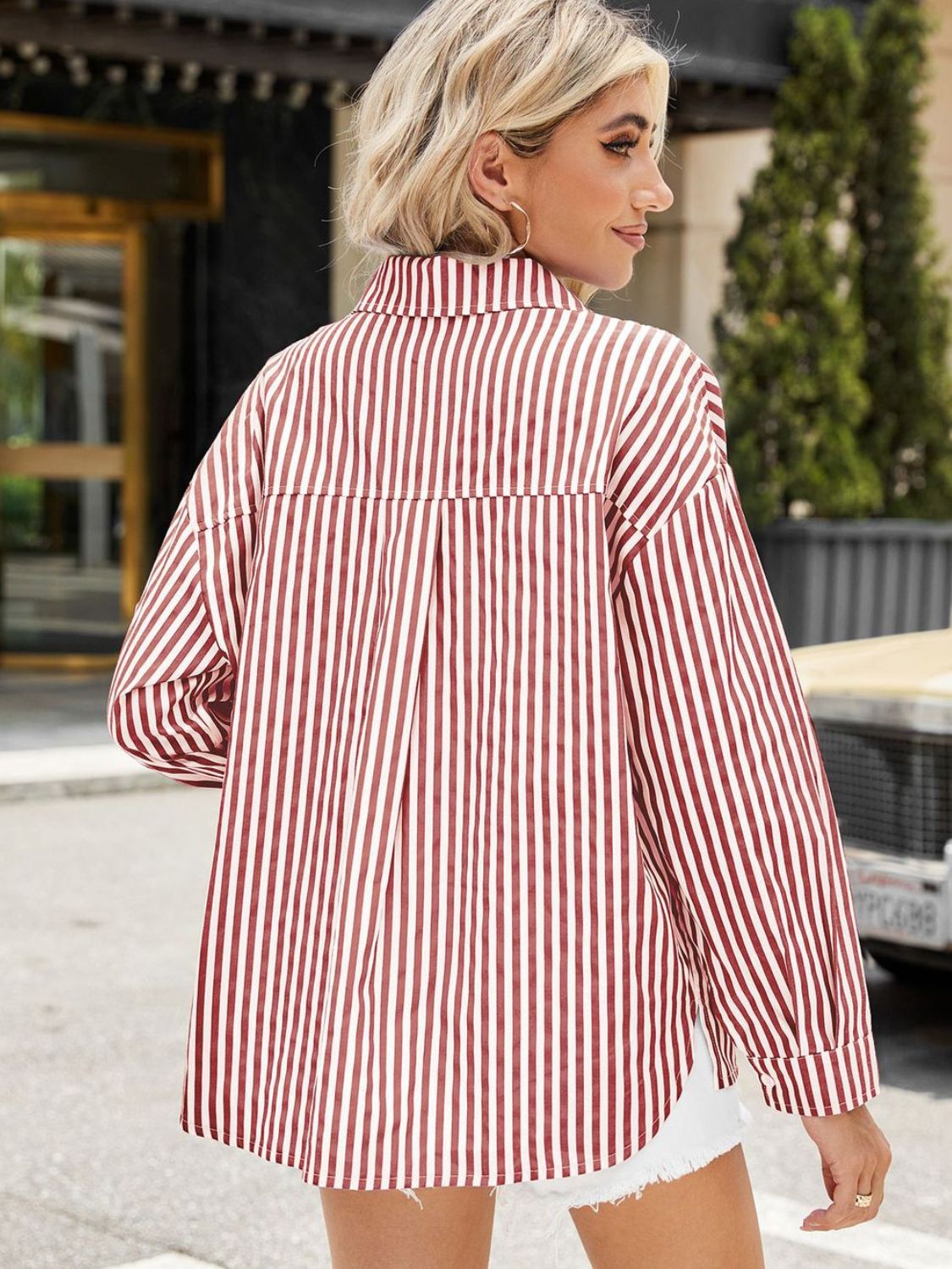 GRETA I GESTREIFTES TOP
