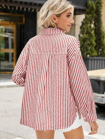 GRETA I GESTREIFTES TOP