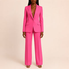 Elisabeth - Damenanzug-Set mit Blazer und Hose in Rosa