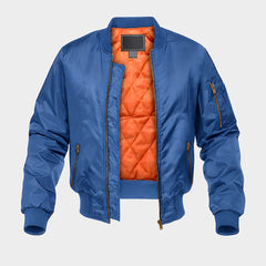 Ted - Trendige Bomberjacke in Blau