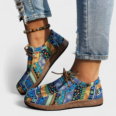 Louise | Damen Ultra-Leichte Komfortschuhe – Schuhe Leicht Zeitlos in Blau