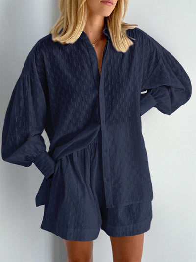 Pauline | Schickes Set aus Hemd und Shorts