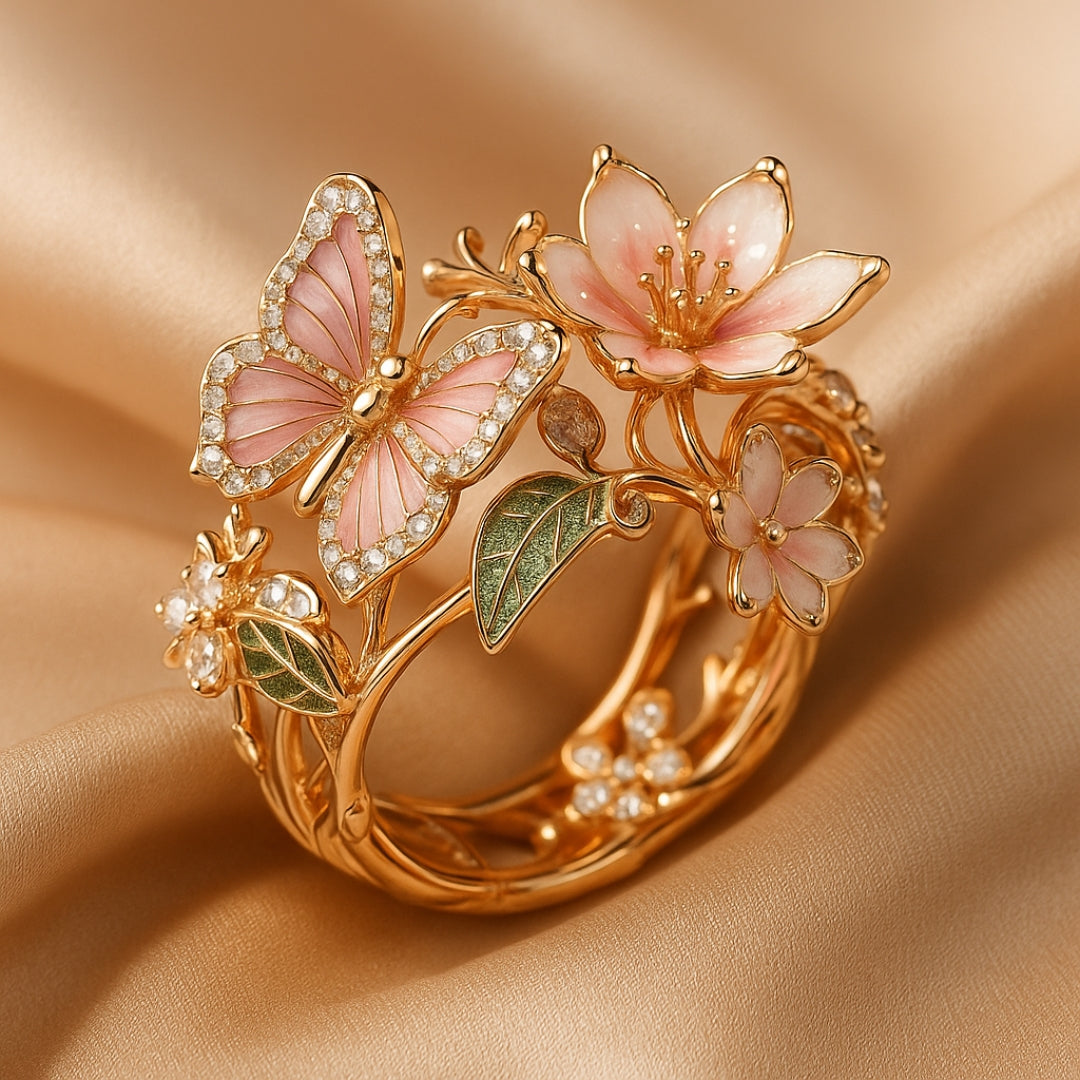 Liselotte – Blütenpoesie-Ring