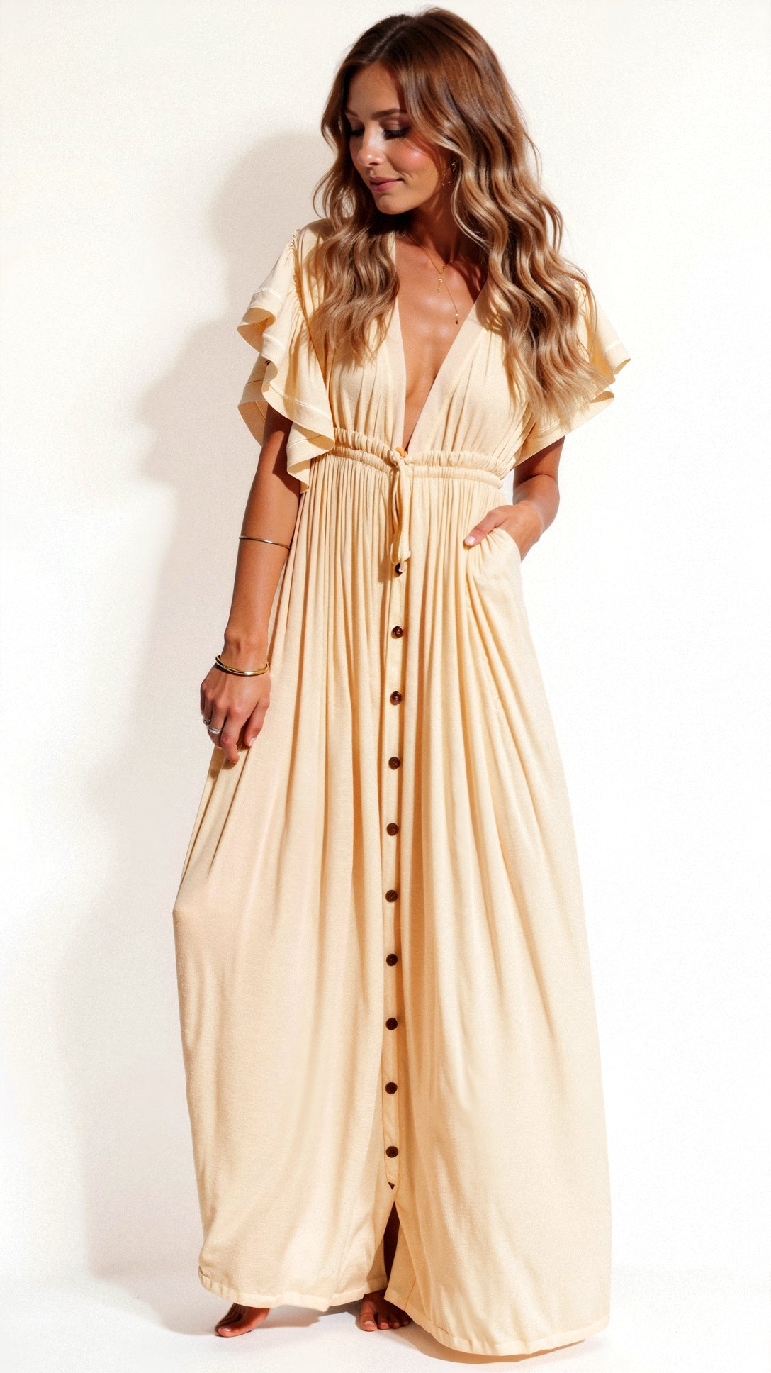 Alba - Kleid - Casual Rüschen