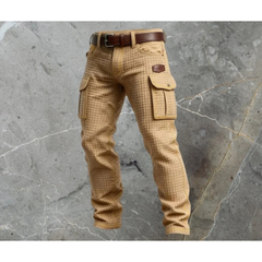 Alexander | Herren Slim Fit Cargohose in Beige
