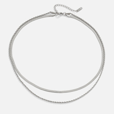 Alexandra Silber Schichtkette