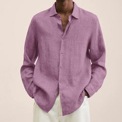 Amadeus | Damen Langarm Hemd in Rosa