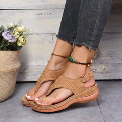 Aniek - Orthopädische Sandalen im Trend in Braun