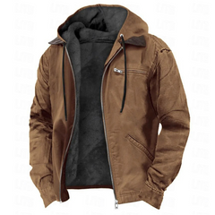 Anspruchsvolle Herren-Winterjacke - Marcellus in Braun