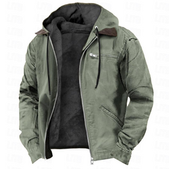Anspruchsvolle Herren-Winterjacke - Marcellus in Grün