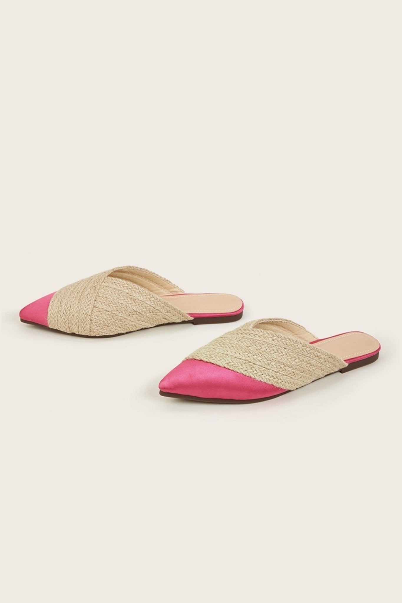 Marlene® | Hausschuhe aus gewebtem Satin