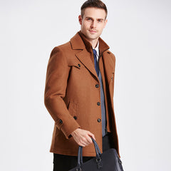 Armani | Eleganter Wintermantel in Kamel