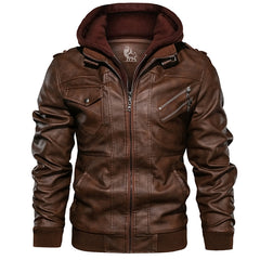 Stefan® | Lederjacke Salvador in SATTELBRAUN